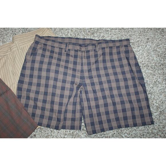 Bundle Lot of 3 Patagonia Thrift Shorts Plaid Striped Flat Front Men's Size 40 - Picture 3 of 16